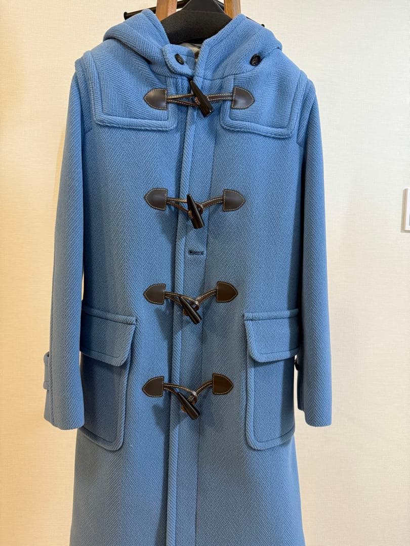 【新品未使用】OLD ENGLAND サックスブルーダッフルコート サイズ34 中古・古着通販】OLD ENGLAND (オールドイングランド) ダッフルコート