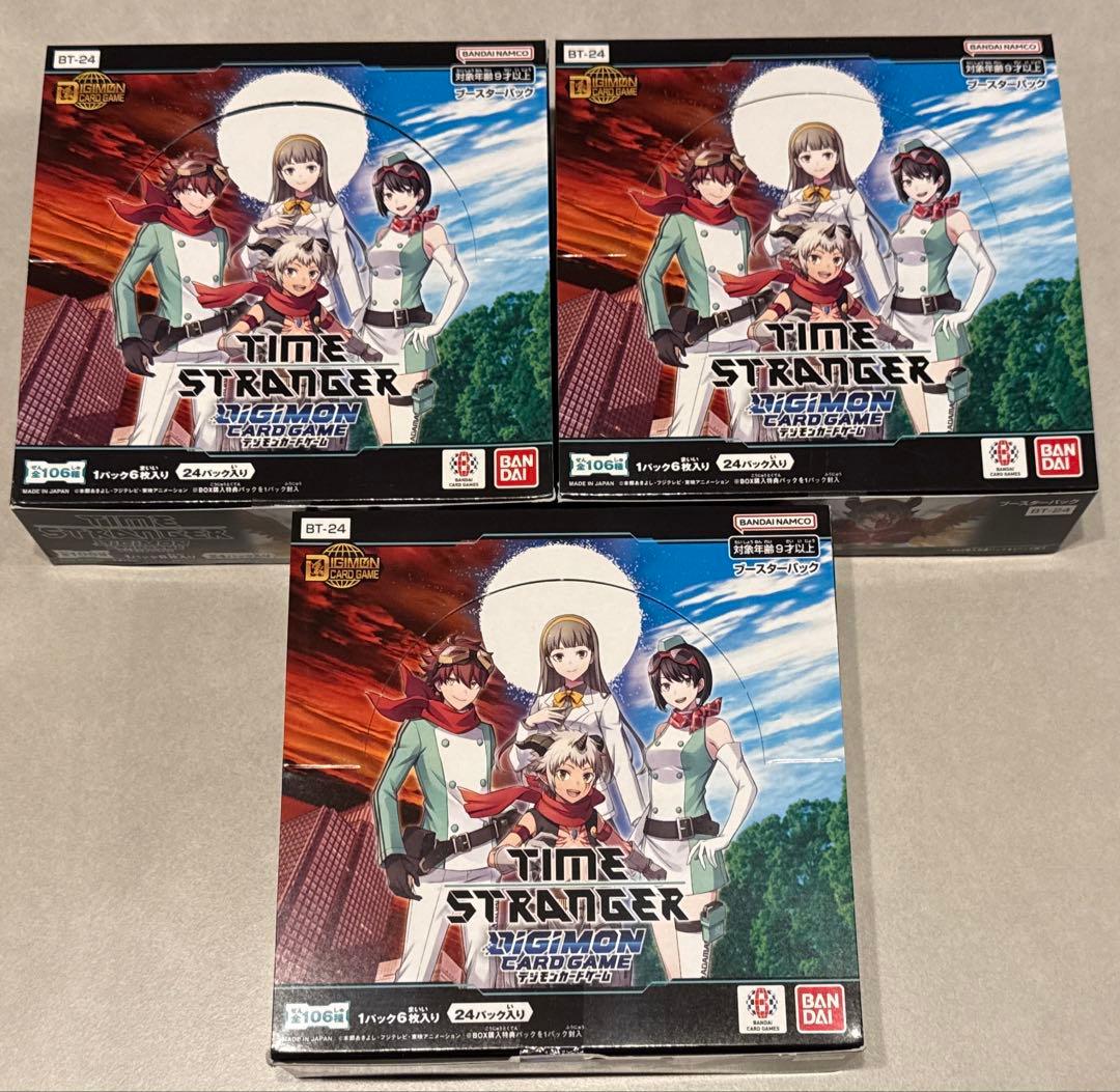 デジモンカードゲーム　TIME STRANGER 3BOX