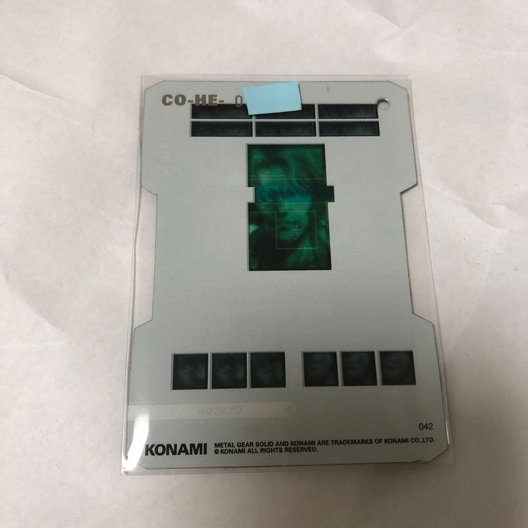 METAL GEAR SOLID Trading Card #042 FOX