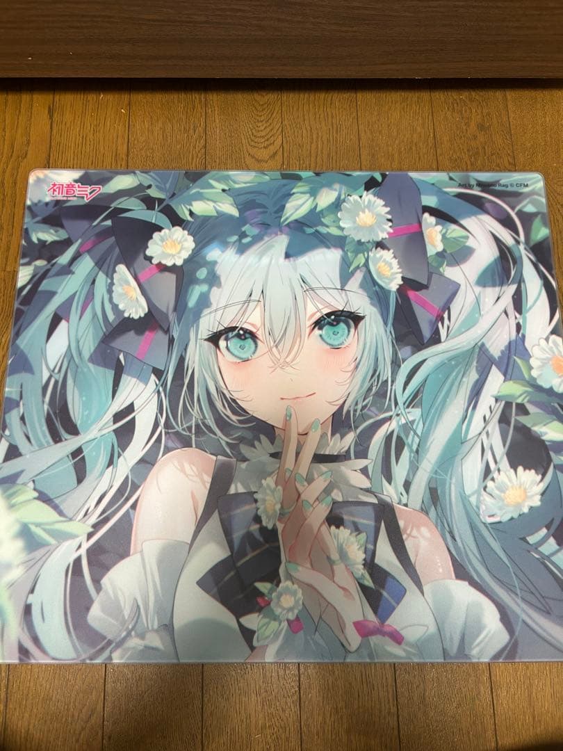 WALL HACK 初音ミク ガラスマウスパッド