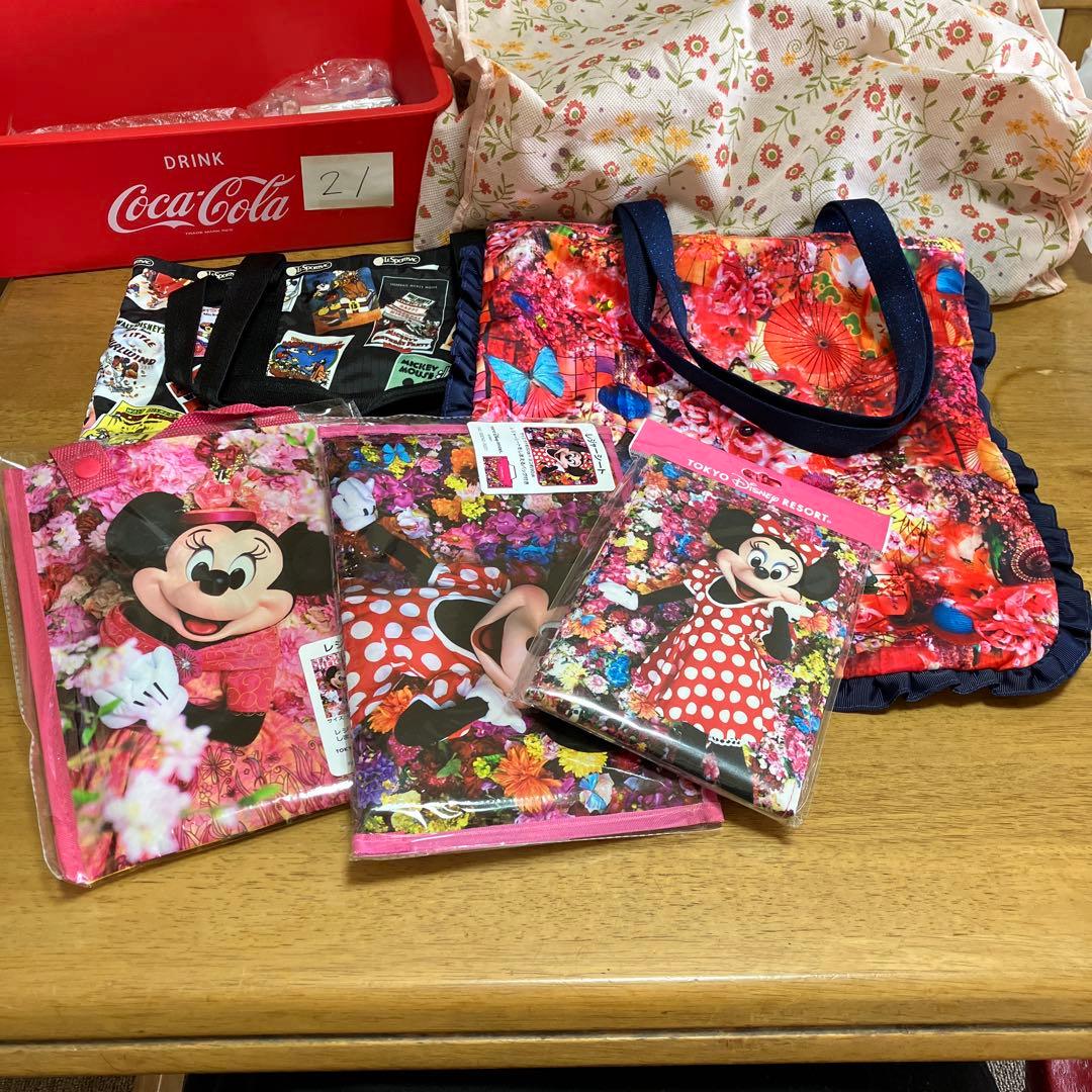 レスポートサック　ディズニーリゾート 蜷川実花　トートバッグ・レジャーシート