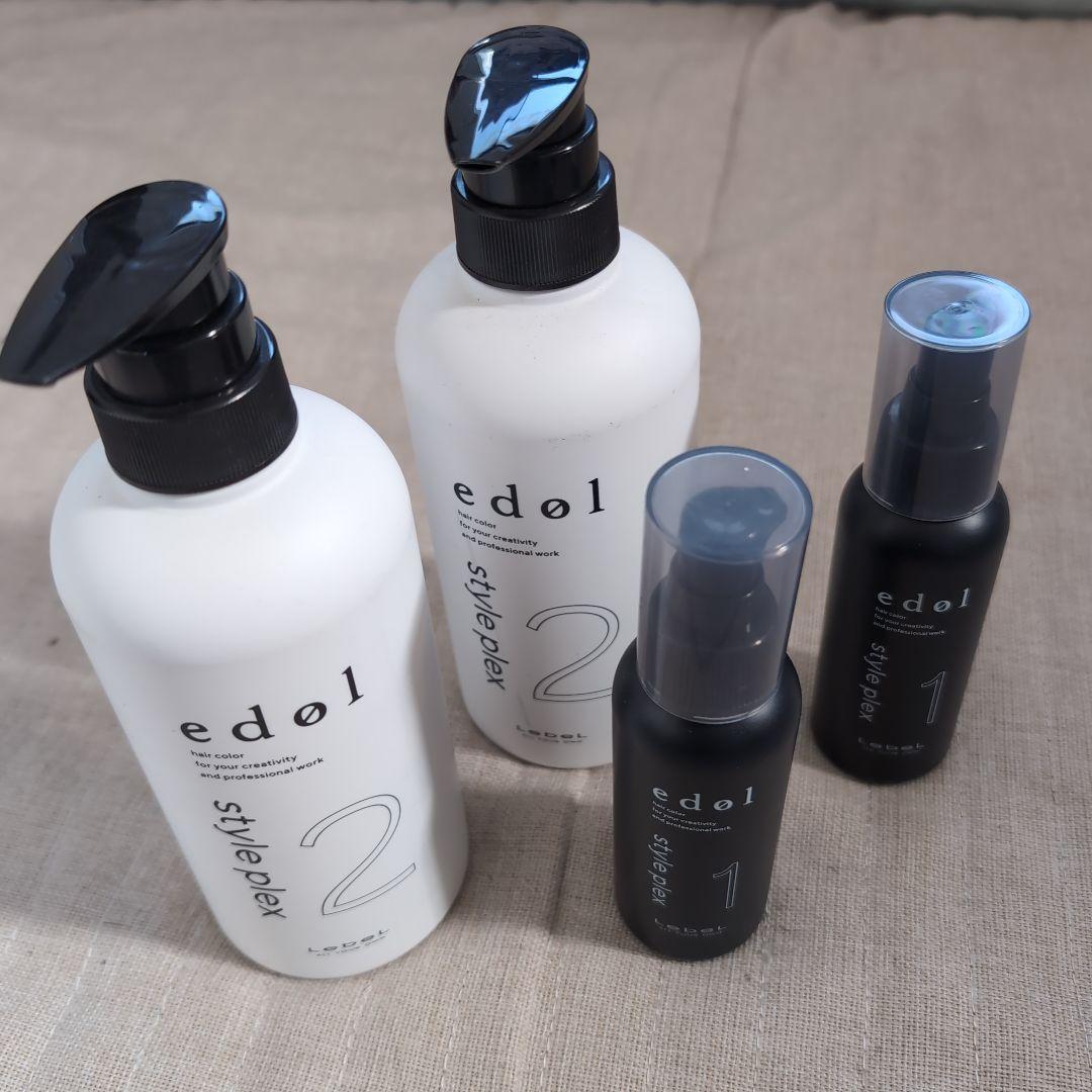 新品未使用　ルベル　エドル　スタイルプレックス　 各２個セット エドル スタイルプレックス2 500 | 処理剤 | FIVE WEB STORE | 理美容