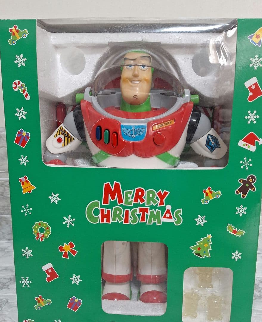 限定価格　激レア　トイ・ストーリー　バズ　トーキングフィギア　クリスマス