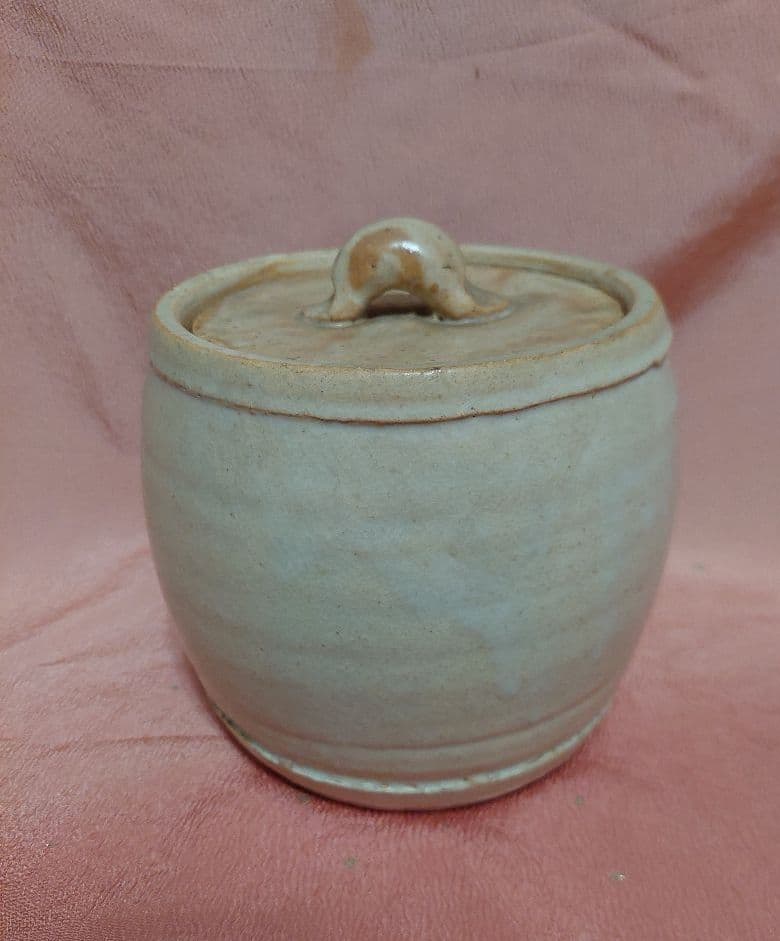 茶道具　水指 茶道具 水指（水差・みずさし） 水指 祥端 切立 腰捻 高野 昭阿弥