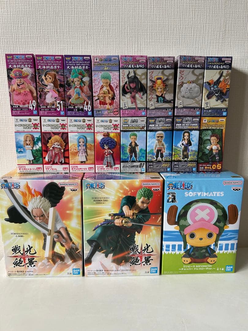 ONEPIECEフィギュア19体まとめ売り