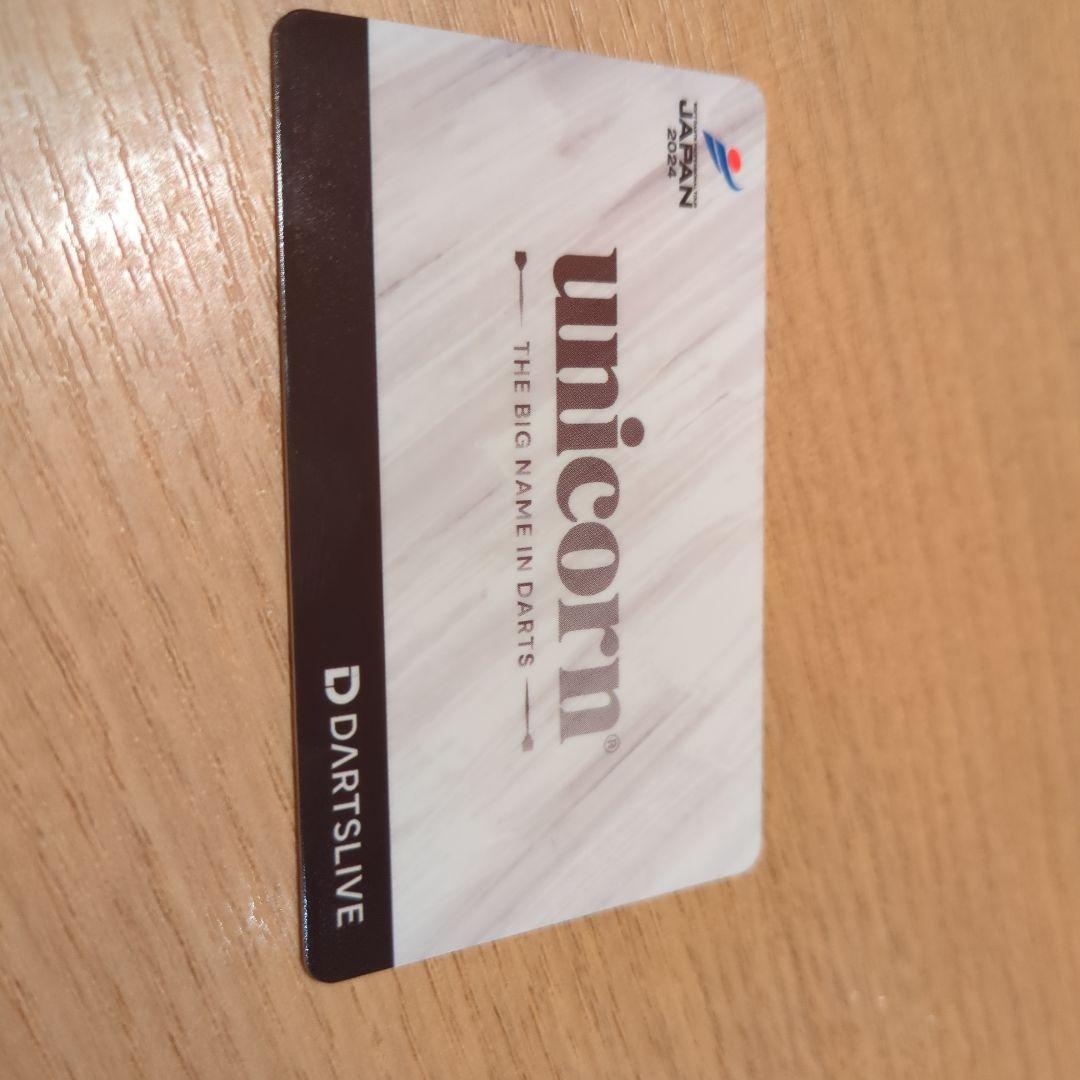 unicorn DARTSLIVEカード
