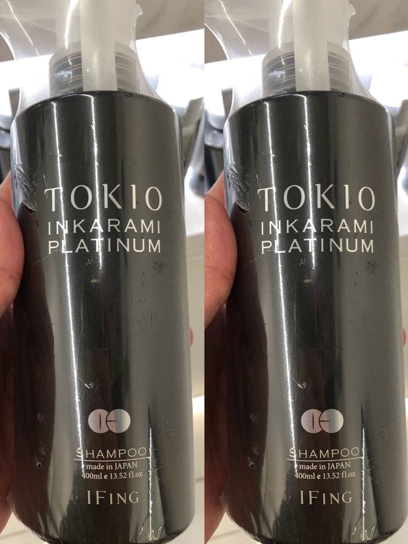 新品未使用正規品 2本セット TOKIO プラチナムシャンプー 400ml