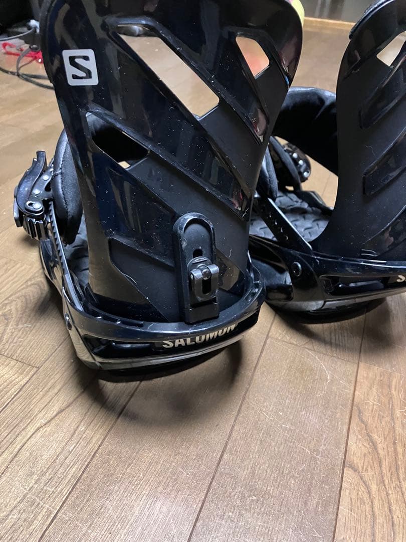 雪*郎様 SALOMON リズム　スノーボード ビンディング ブラック スノーボード ビンディング SALOMON RHYTHM BLACK 25-26 日本正規品