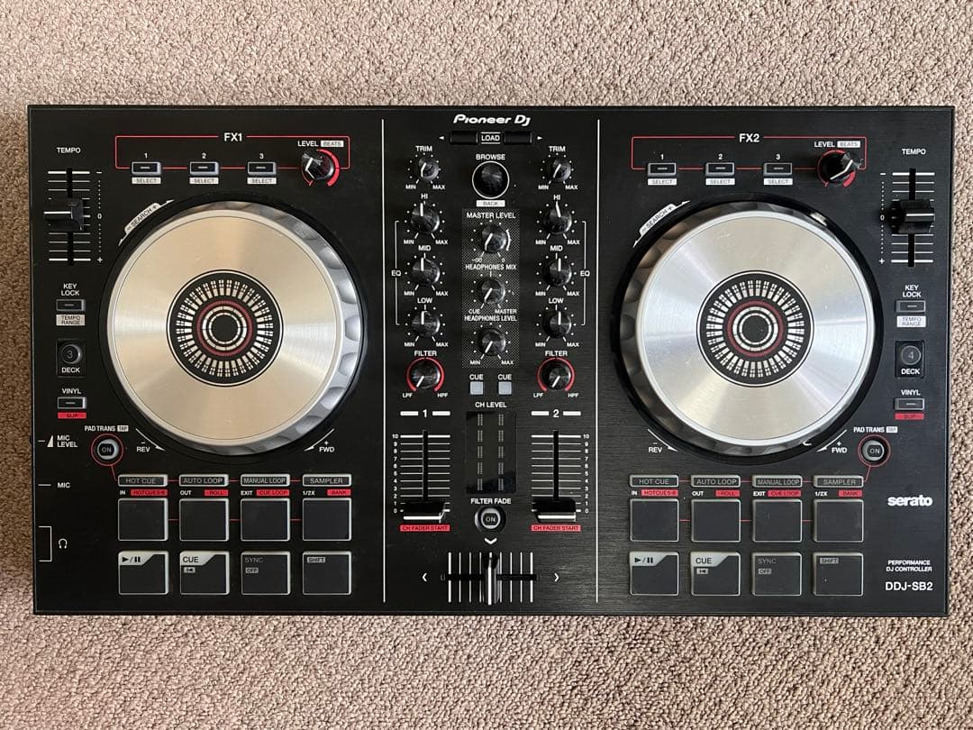 DJ機材 DDJ-SB2 DDJ-SB2 (archived) PERFORMANCE DJ CONTROLLER (black) - Pioneer DJ