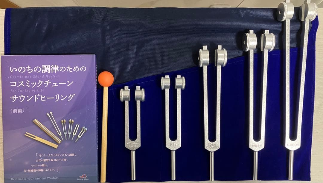 サイキックチューナー5本セット　いのちの調律　解説本付き　正規品　増川いづみ