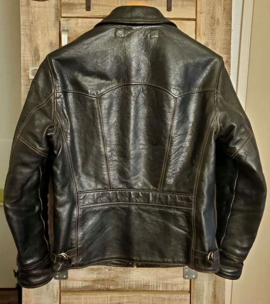 RainbowCountry 30'sHERCULES 馬革ホースハイド茶芯36 - メルカリ