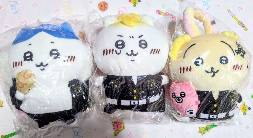 ちいかわ　東京リベンジャーズ　ちいリベ　ぬいぐるみセット ちいかわ」×「東京卍リベンジャーズ」コラボグッズ7月22日発売 - GAME
