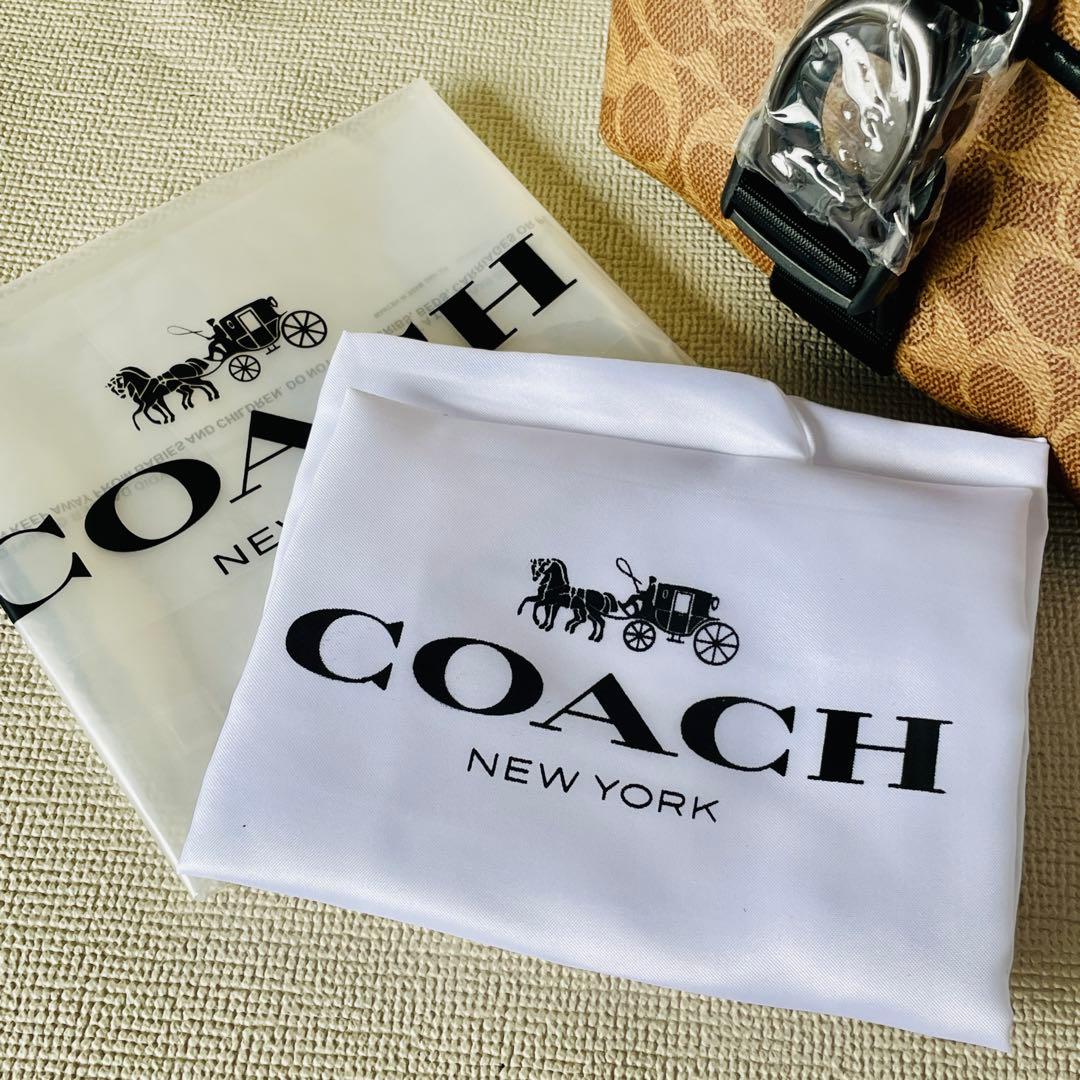 新品未使用】#タグ無.COACH.ベックパック.シグネチャー.CM378 - メルカリ