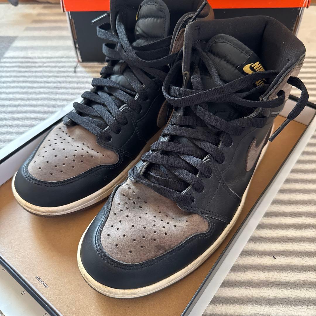 Nike Air Jordan ハイカットスニーカー ブラック/グレー