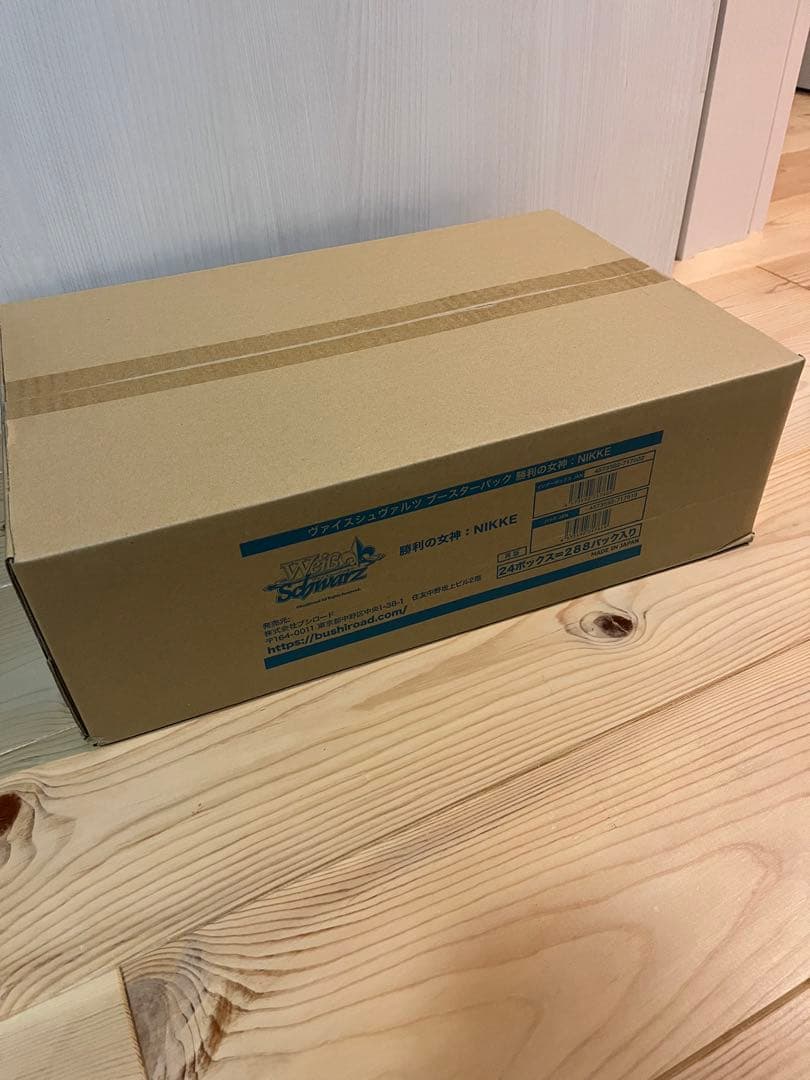 ヴァイスシュヴァルツ 勝利の女神NIKKE ニケ 再販分1カートン新品未開封品 再販仕様】※倉庫在庫品※ヴァイスシュヴァルツ 勝利の女神：NIKKE(1