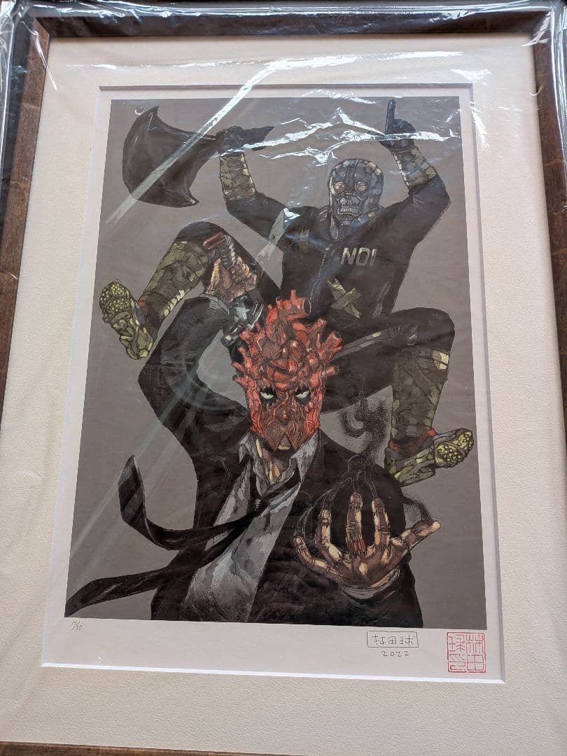 ドロヘドロ直筆サイン入り複製原画（限定50） 2026年最新】林田球 サインの人気アイテム - メルカリ