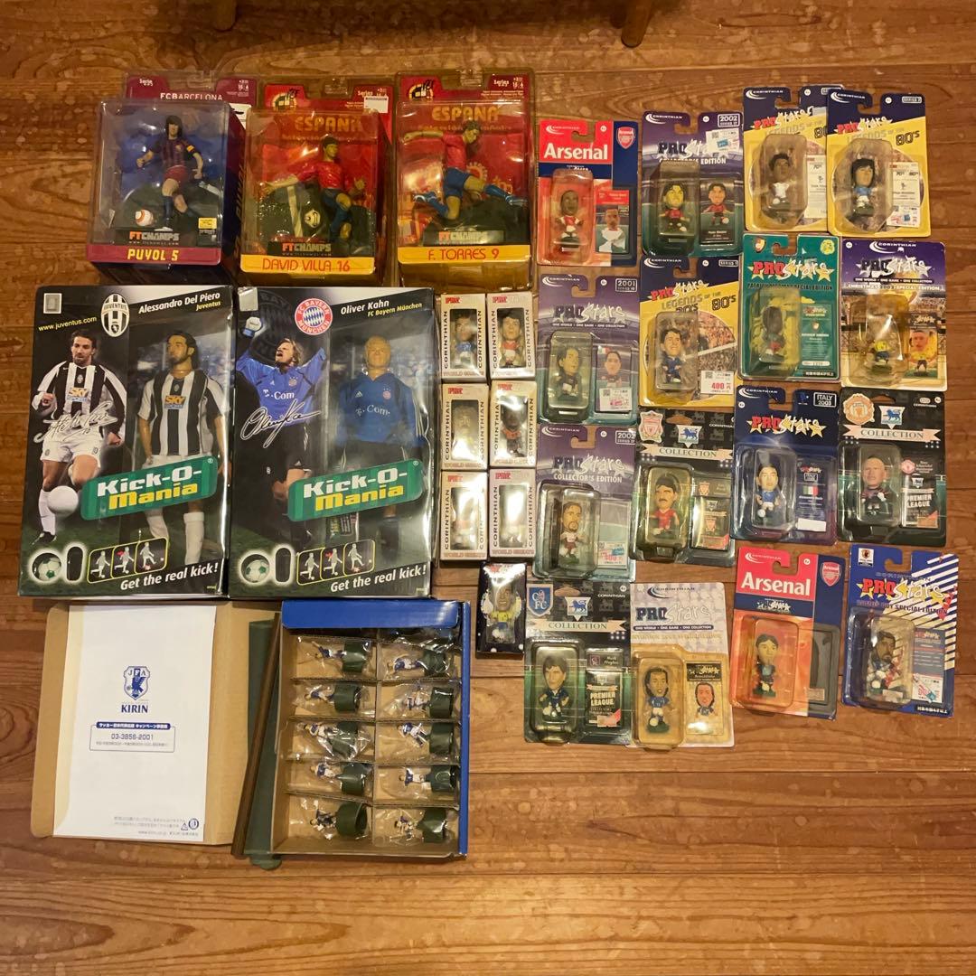未開封 サッカー フィギュア まとめ FT CHAMPS pro stars