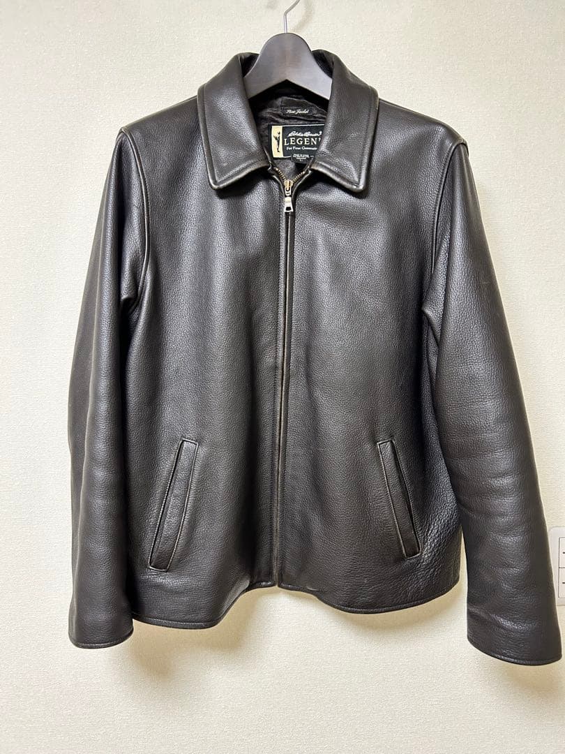 たみお着　エディーバウアー　レジェンド　レザージャケット　Eddie Bauer たみお着 エディーバウアー レジェンド レザージャケット Eddie Bauer