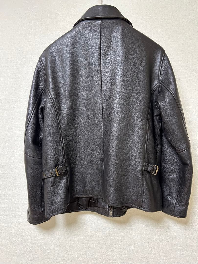 たみお着 エディーバウアー レジェンド レザージャケット Eddie Bauer