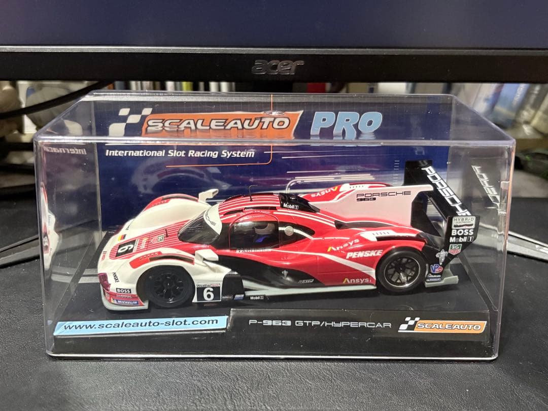 スロットカー 1/32 スケールオート　ポルシェ 963 GTP