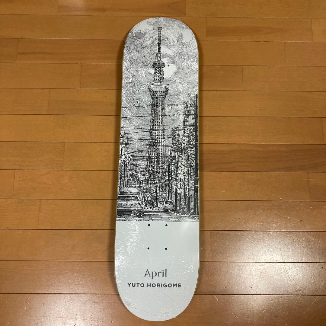 新品未使用 April Skateboard デッキ 堀米雄斗モデル - メルカリ