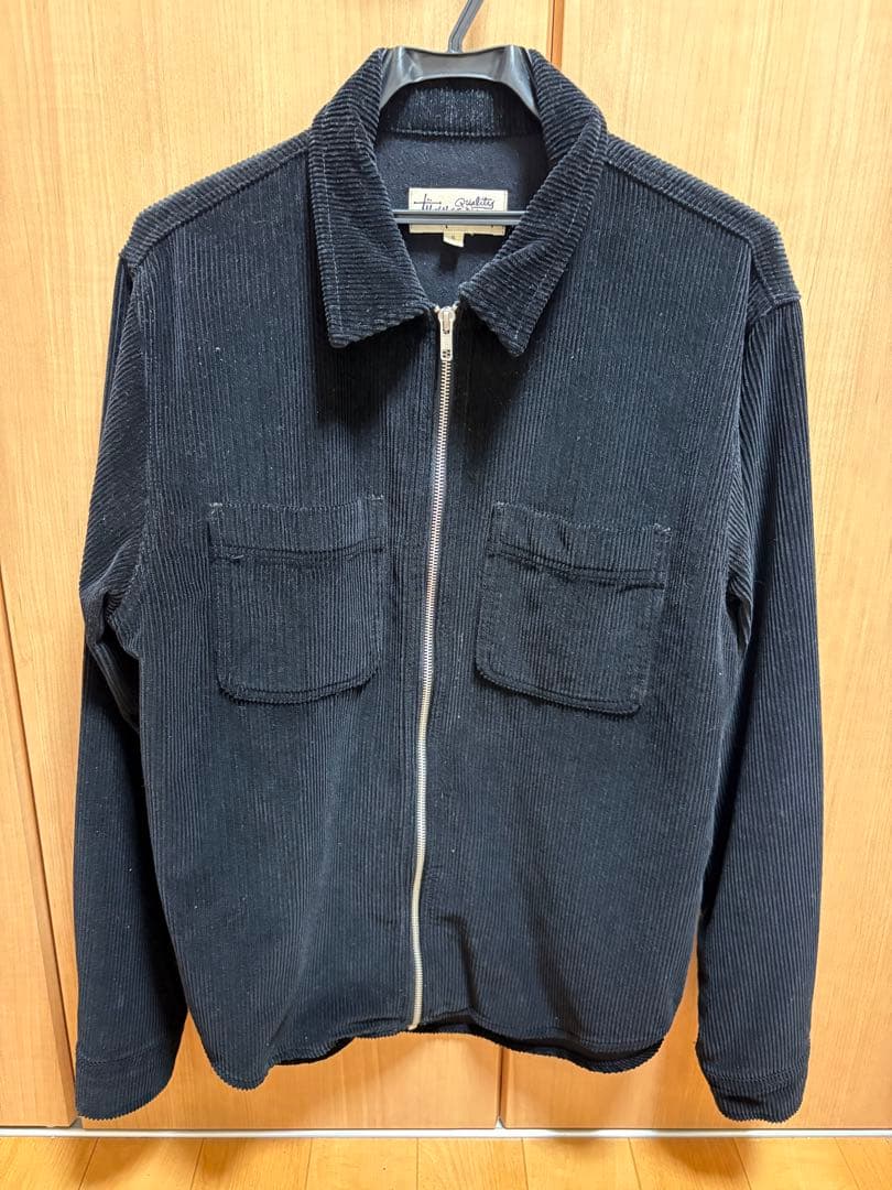 STUSSY 22AW WideWaleCord Zip ジャケット