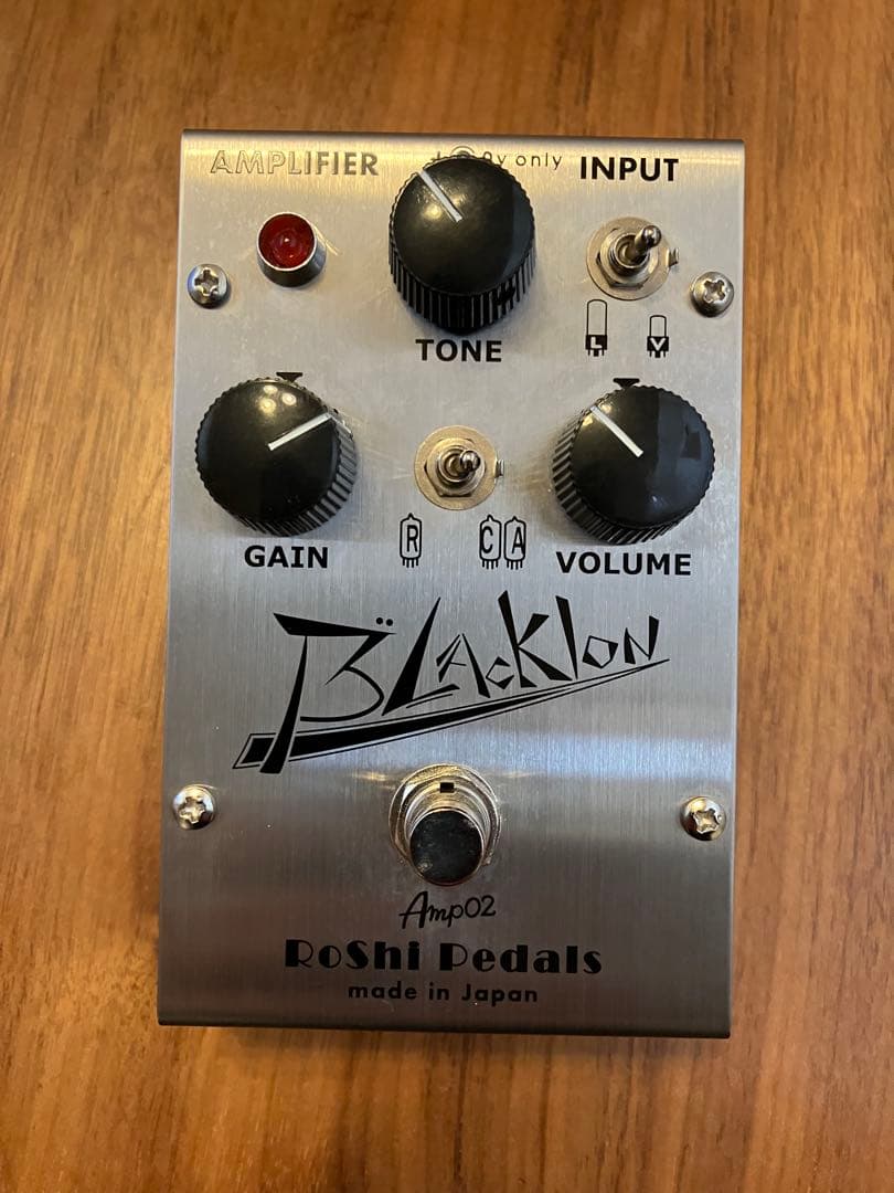 RoShi Pedals blacklon overdrive オーバードライブ