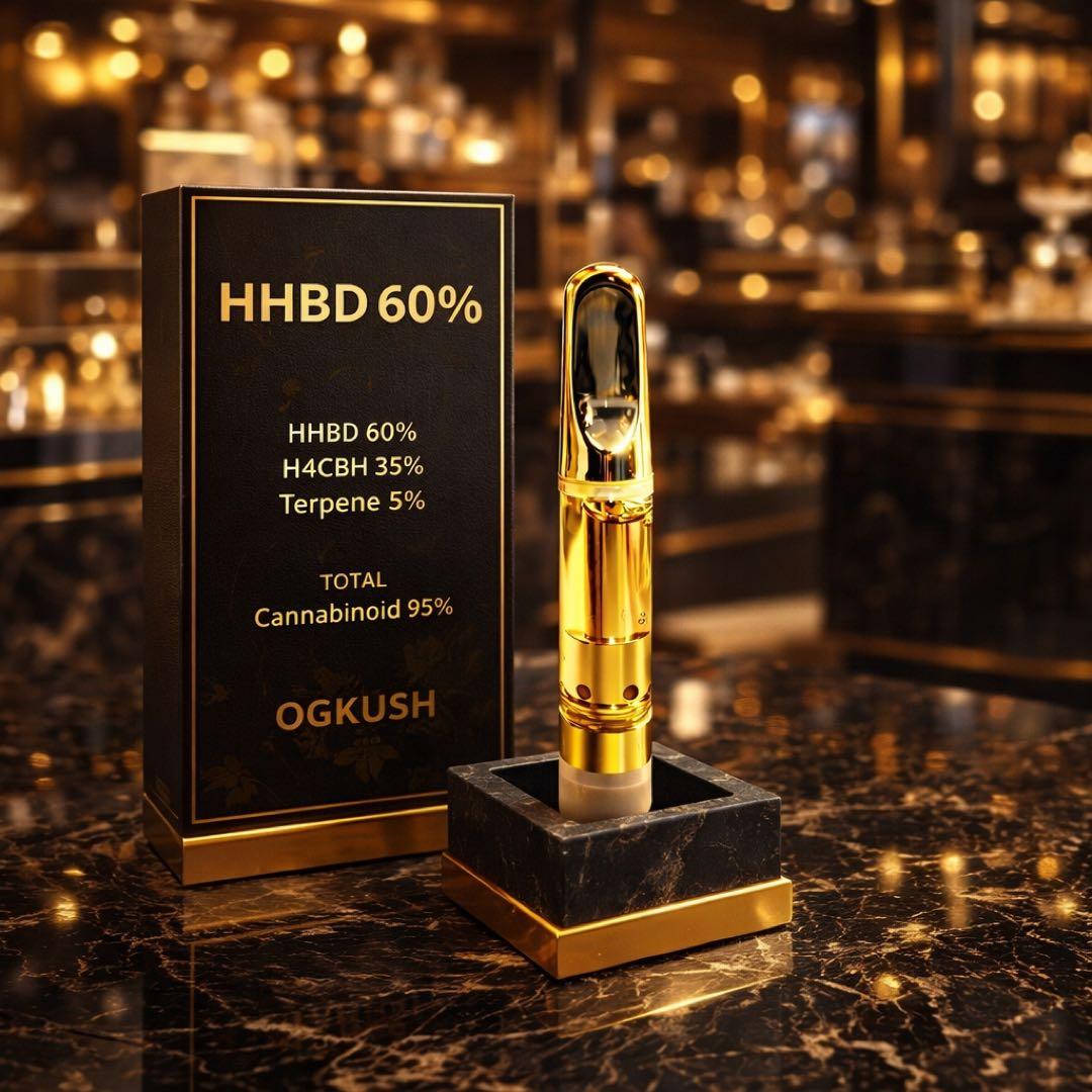 HHBD 60% 1ml CBD CBN H4CBH CRDP 高濃度リキッド1 - メルカリ