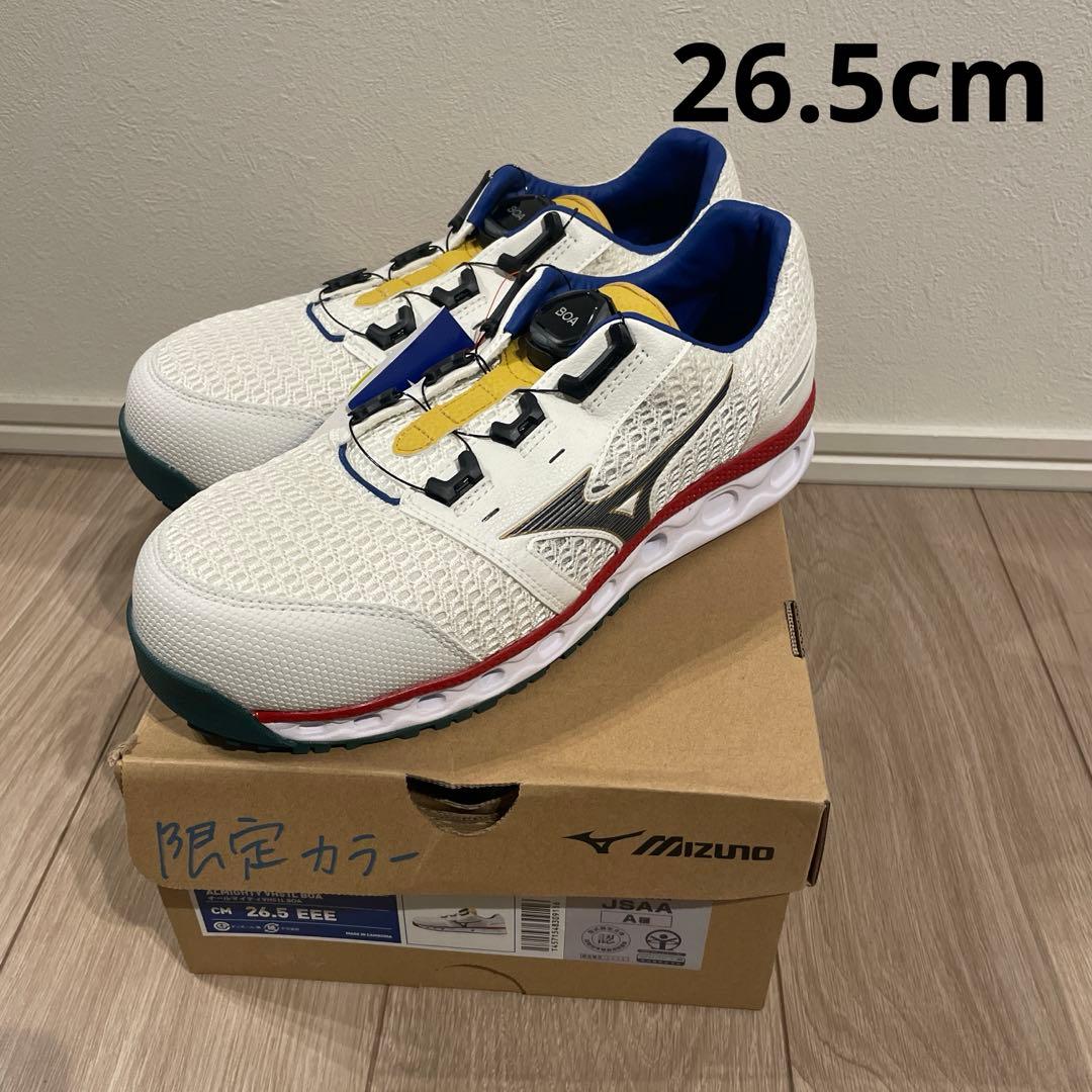 ミズノ　安全靴　F1GA241004 26.5センチ