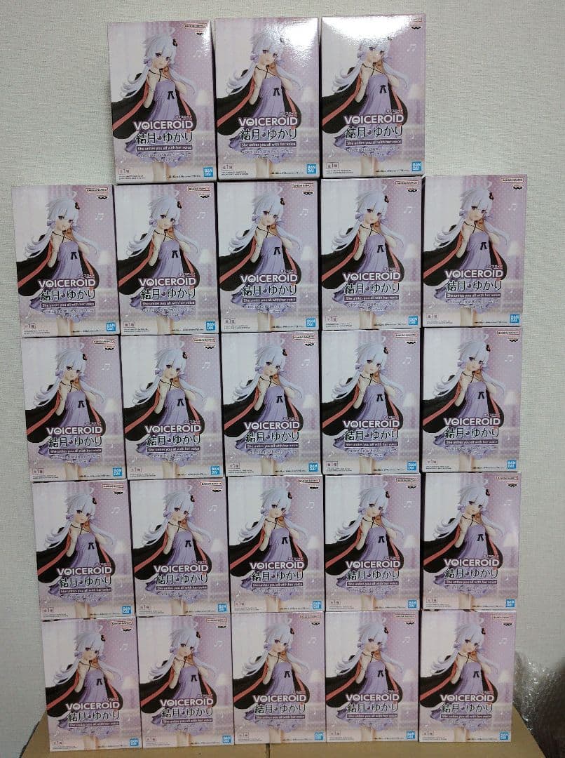 【23個】VOICEROID 結月ゆかり フィギュア ルームウェアver