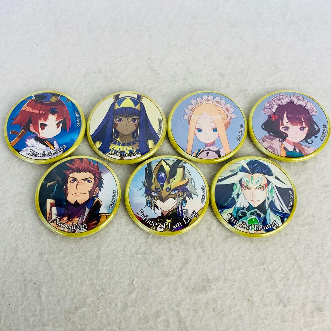 Fate/Grand Order 缶バッジ 7点セット FGO フェイト - メルカリ