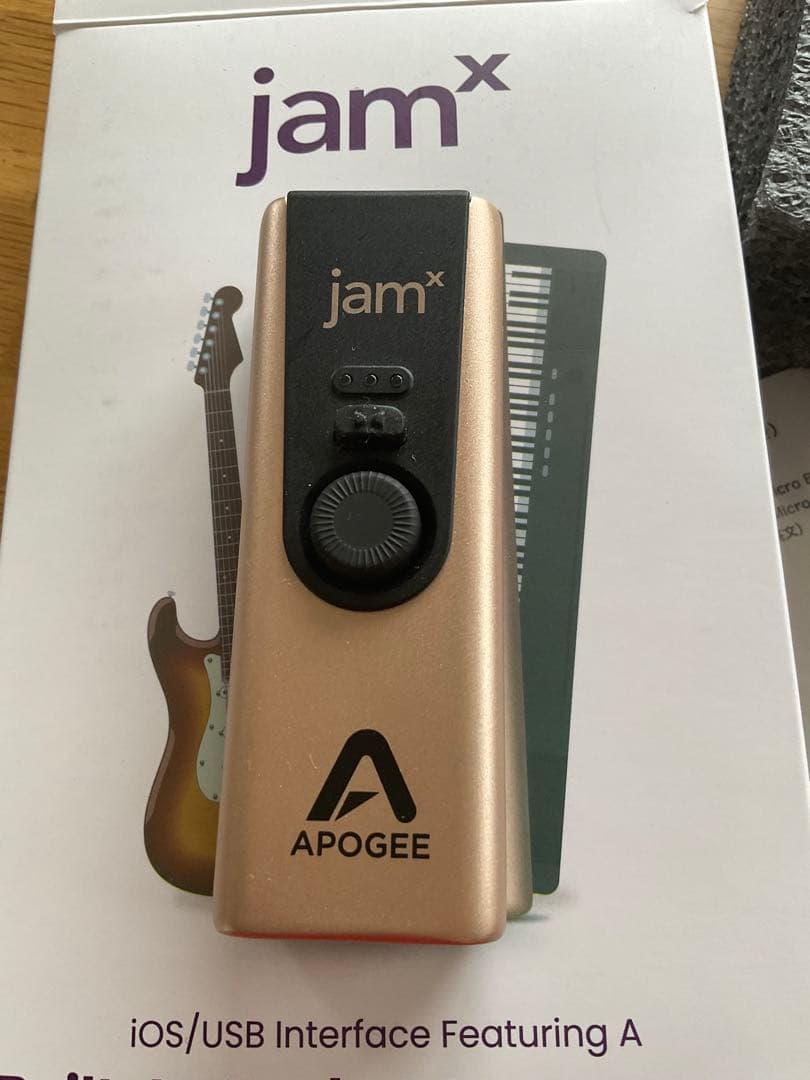 APOGEE jamx オーディオインターフェイス