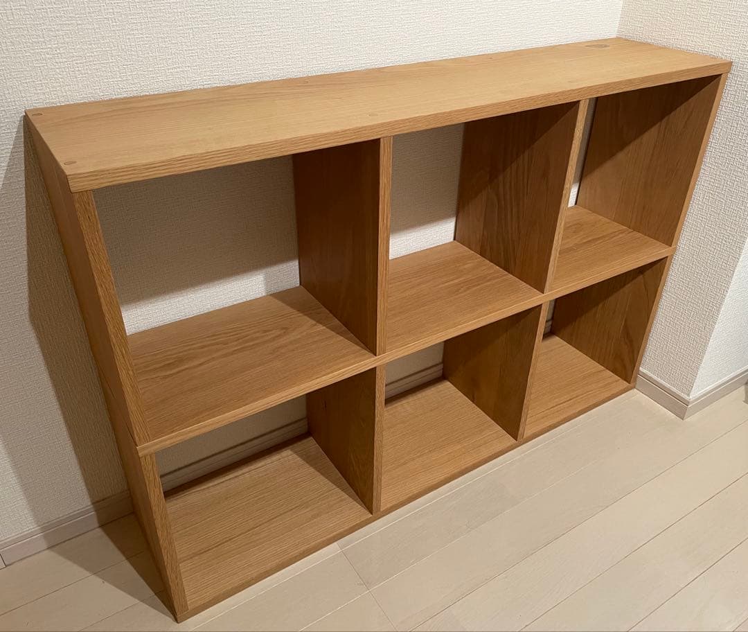 【MUJI】 スタッキングシェルフ（オーク材）