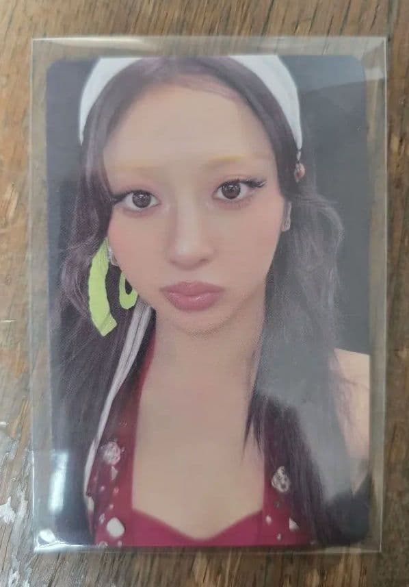 ルセラ spaghetti ファンレター お渡し会 トレカ ユンジン