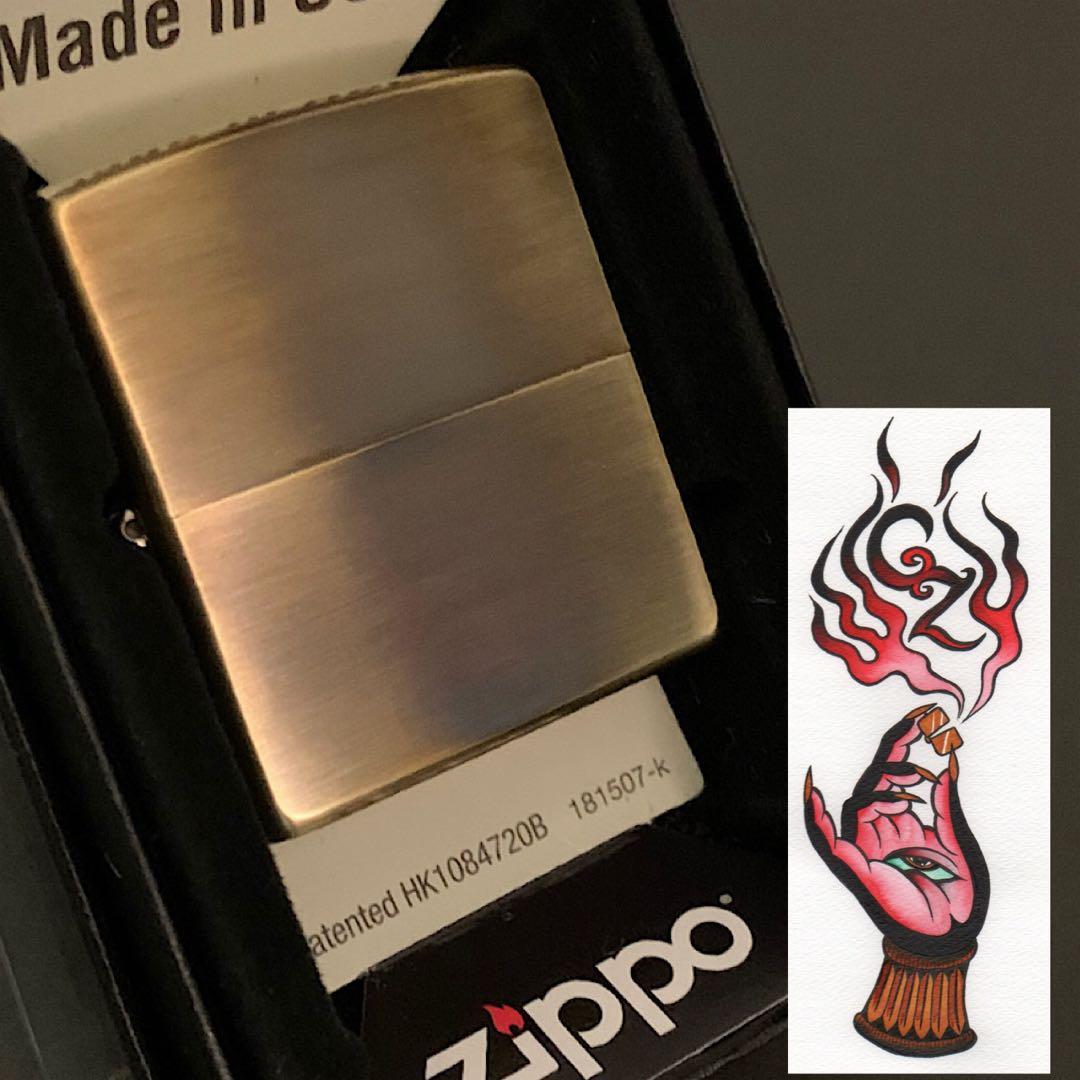 The Chopper Zippo No.148 アンティーク ブラス