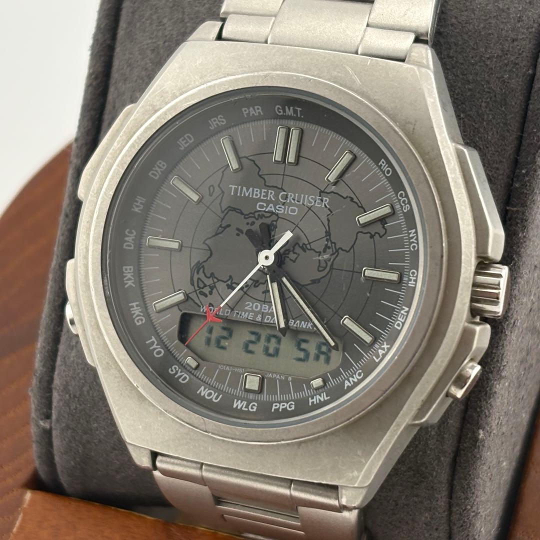 【希少】カシオ　ティンバー　クルーザー　tic-120 デジタル