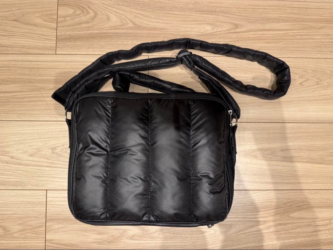 calin カラン　マザーズバック　ポーチバック　ブラック