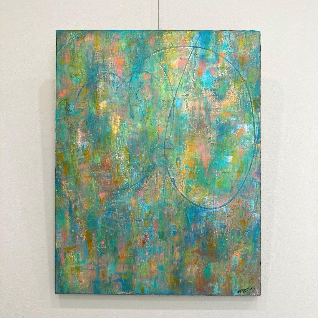 抽象画 現代アート モダン アクリル画 北欧 インテリアアート 黒