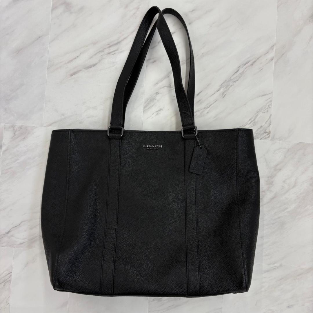 COACH コーチ トートバッグ ユニセックス ハドソン レザー 極美品