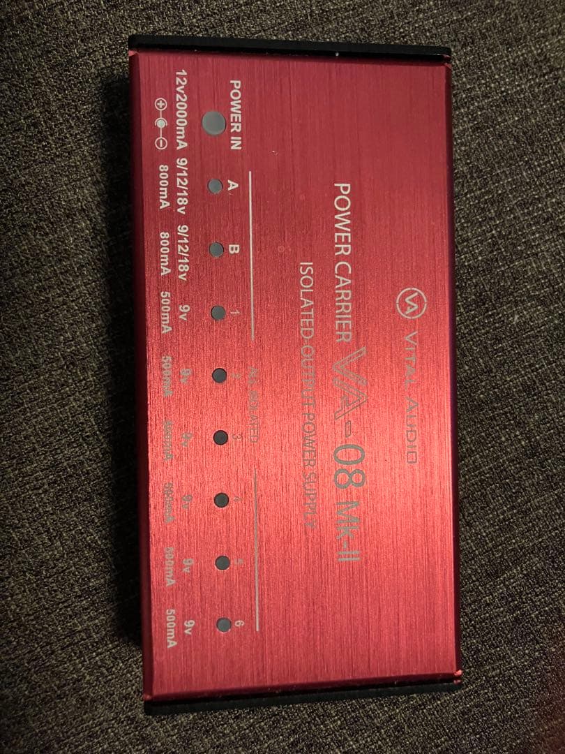 VITAL AUDIO / LA-08 Mk-Ⅱ パワーサプライ POWER CARRIER VA-08 Mk-II - VITAL AUDIO | Hookup, Inc.