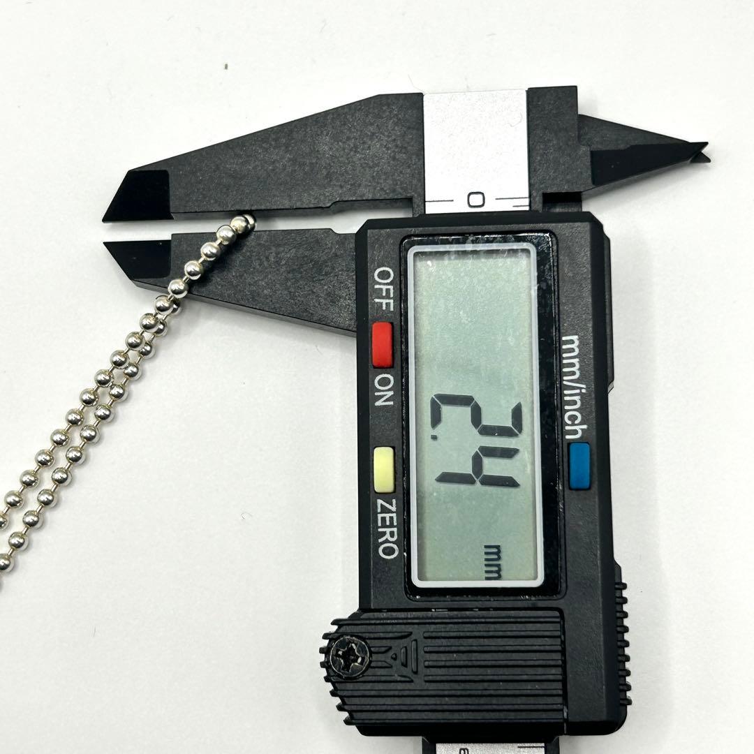 美品 ティファニー ボールチェーン ネックレス シルバー 925 約50cm