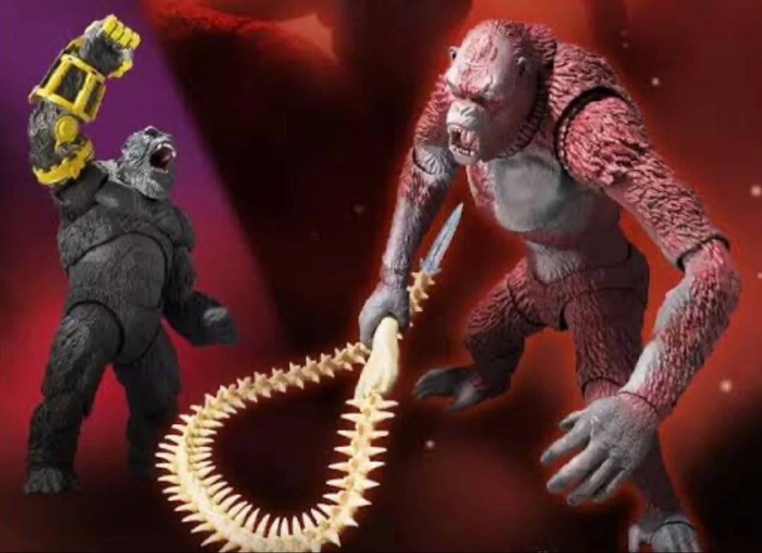 S.H.MonsterArts　コング(2024)&スカーキング セット