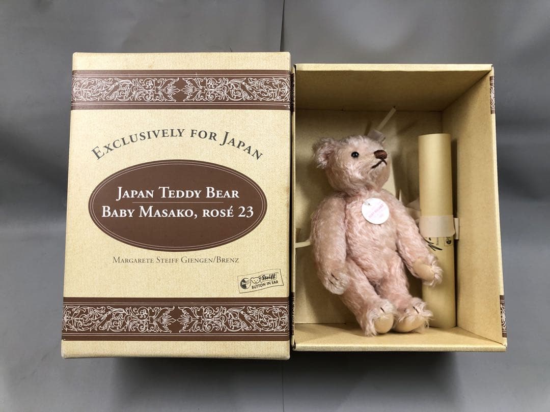 ティディベア BABYMASAKO ROSE23 日本3000体限定 シュタイフ
