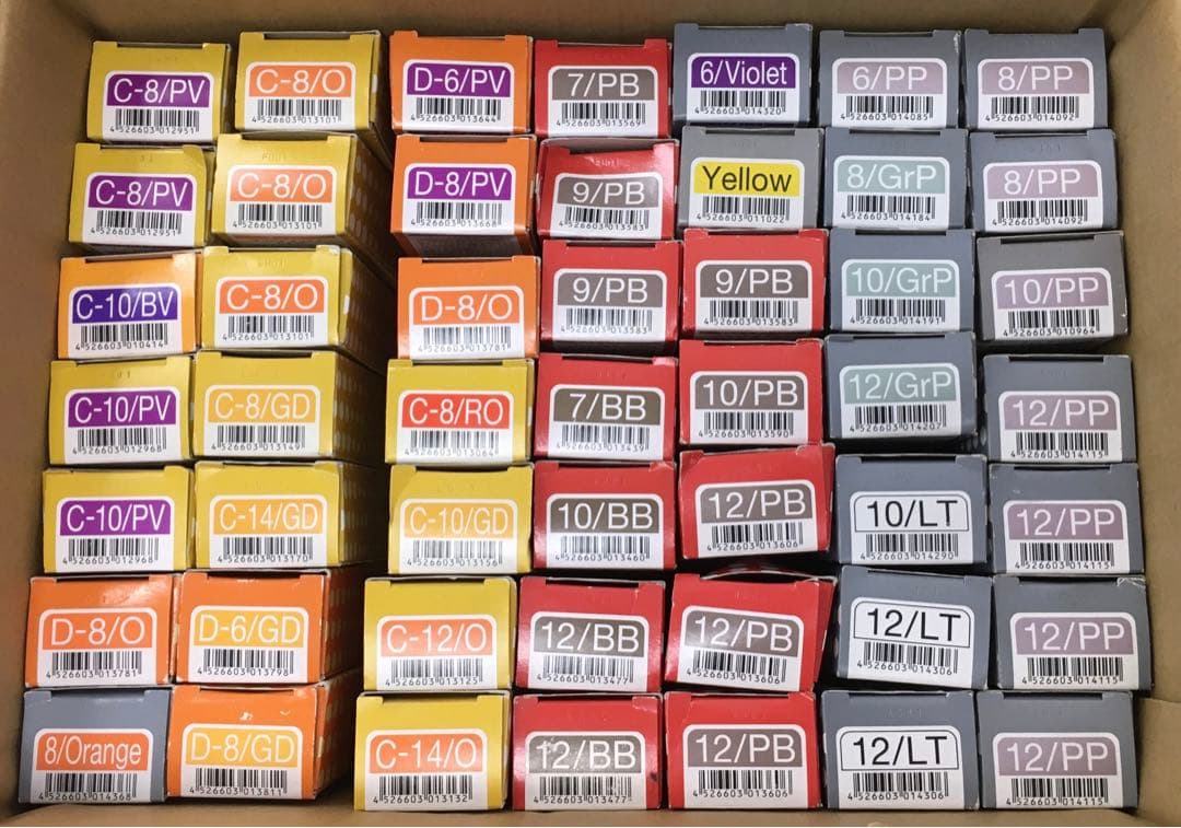 【送料無料】デミコスメティクス カラー剤 49本 アソートアリアC