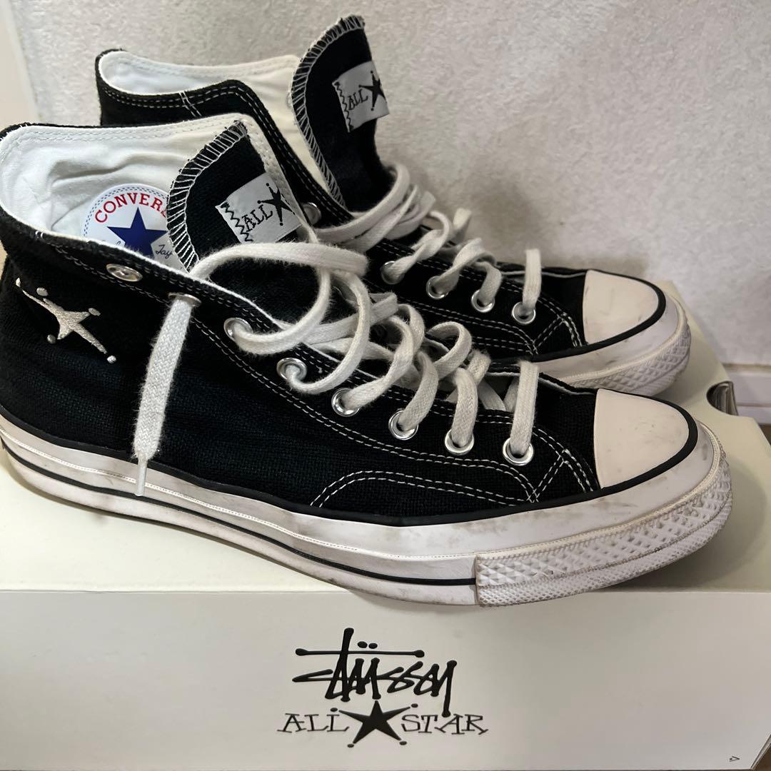 【ダンベル】Stussy All Star ブラック 28cm