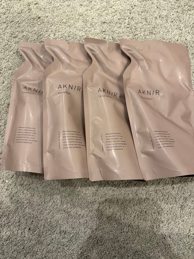 AKNIR シャンプー 2個トリートメント2個