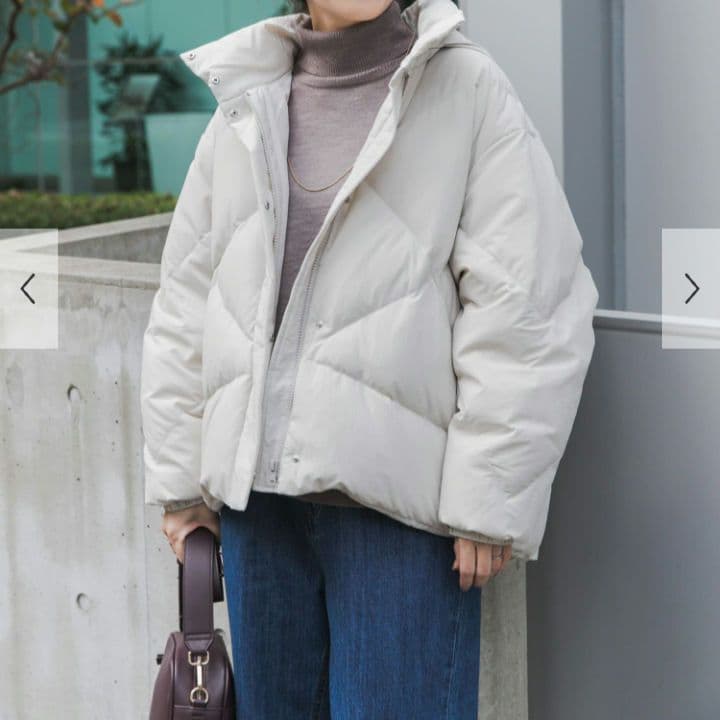 ​【新品タグ付】アーバンリサーチドアーズ グリーンダウン撥水2WAYジャケット