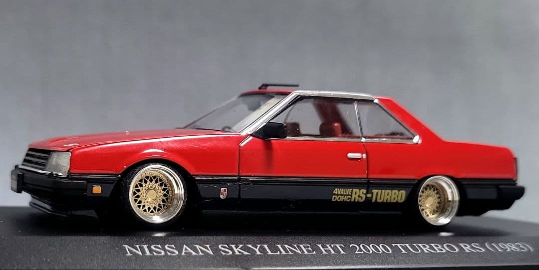 1/43　スカイライン改　R30　2000ターボ　BBS-RS　アルミ製　深リム 1/43 スカイライン改 R30 2000ターボ BBS-RS アルミ製 深リム - メルカリ