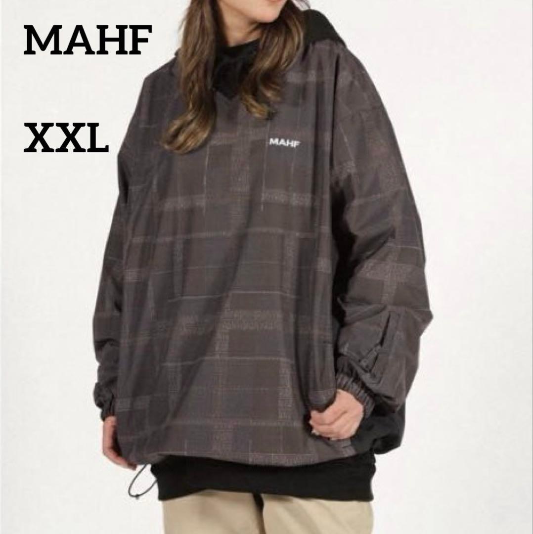 美品 MAHF マーフ V NECK PULLOVER JACKET XXL