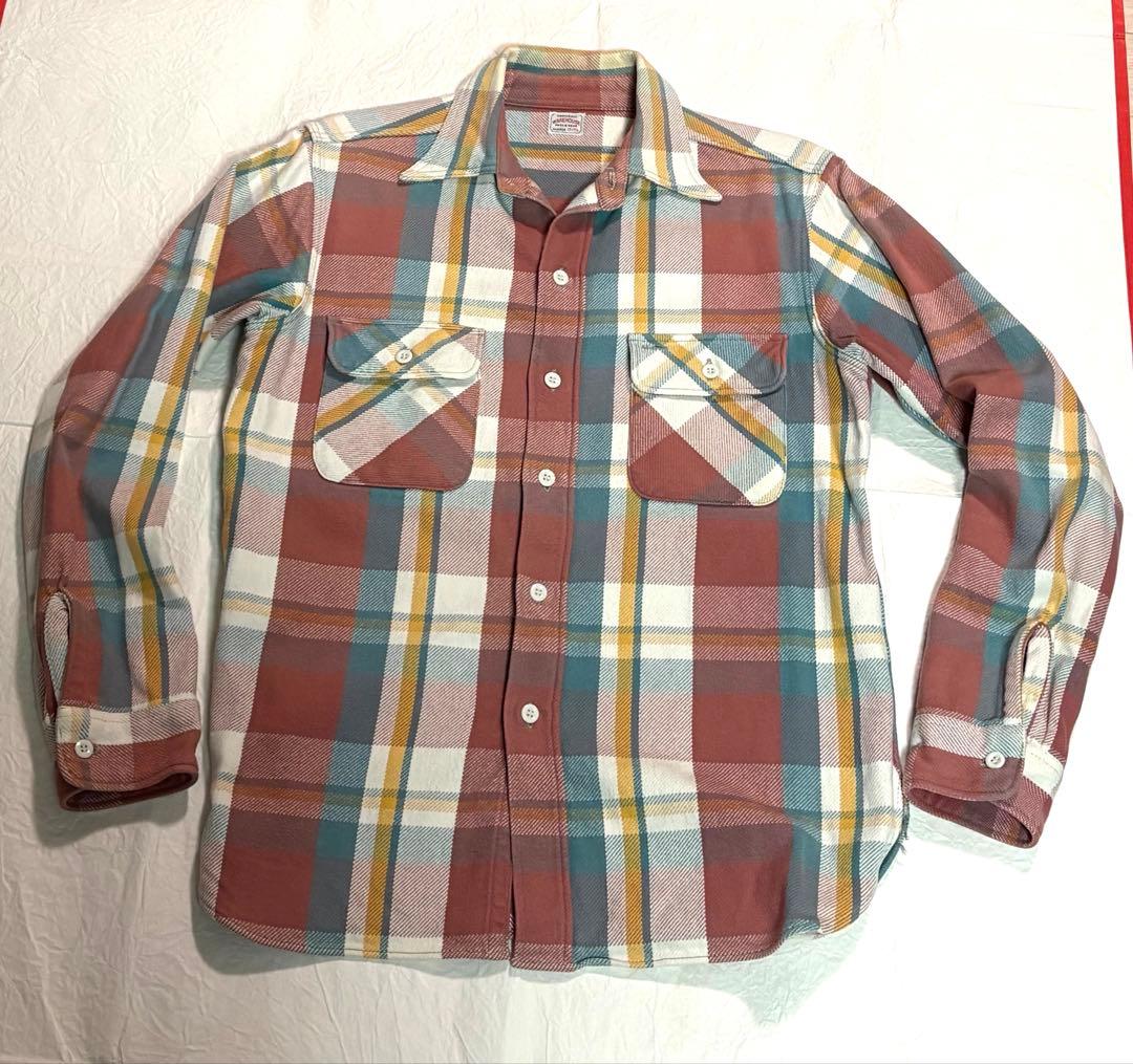 WAREHOUSE ネルシャツ XLサイズ ウェアハウス チェック柄